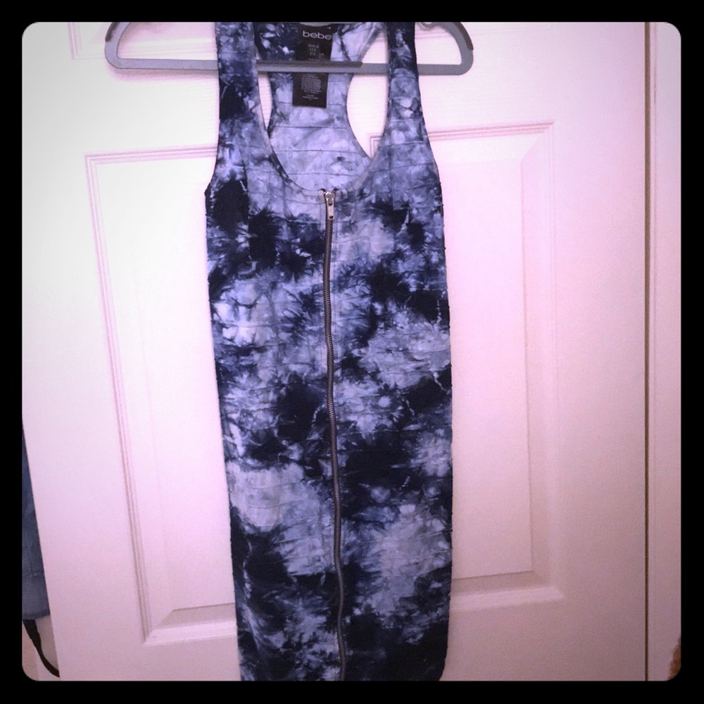 Tie dye Bebe dress